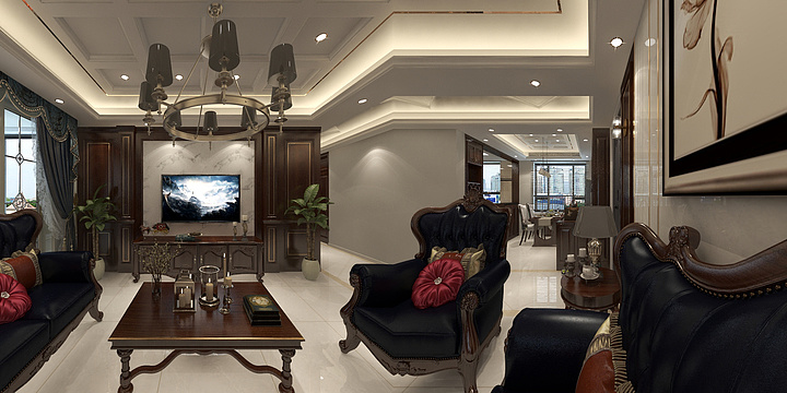 新乔居建材-外滩玺园17-1804户型图.d-装修设计方案