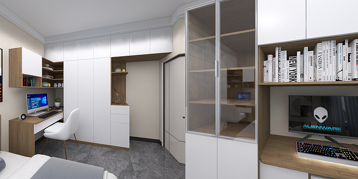 King_琨-华北机电家属院.dwg-副本-装修设计方案