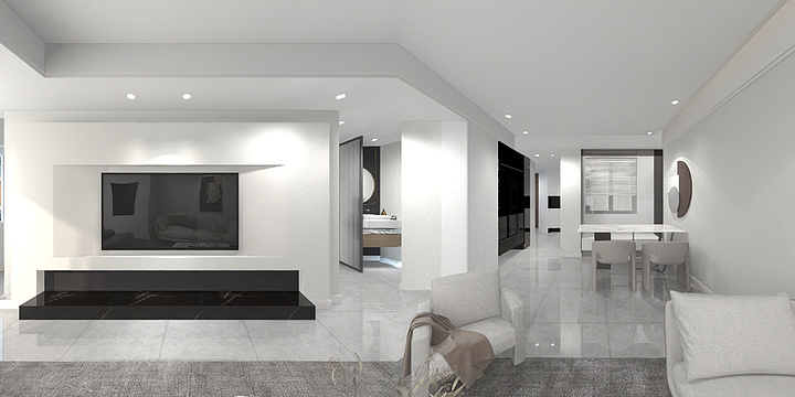 王氏装修记忆设计-万象效果图.dwg-装修设计方案