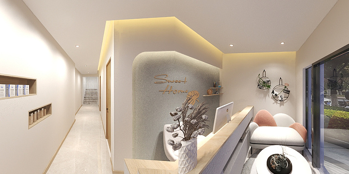 绝世番茄-美容院.dwg-装修设计方案