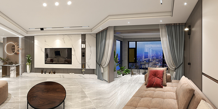 爱觉装饰有限公司-亿中永圣城1-1-1501-装修设计方案