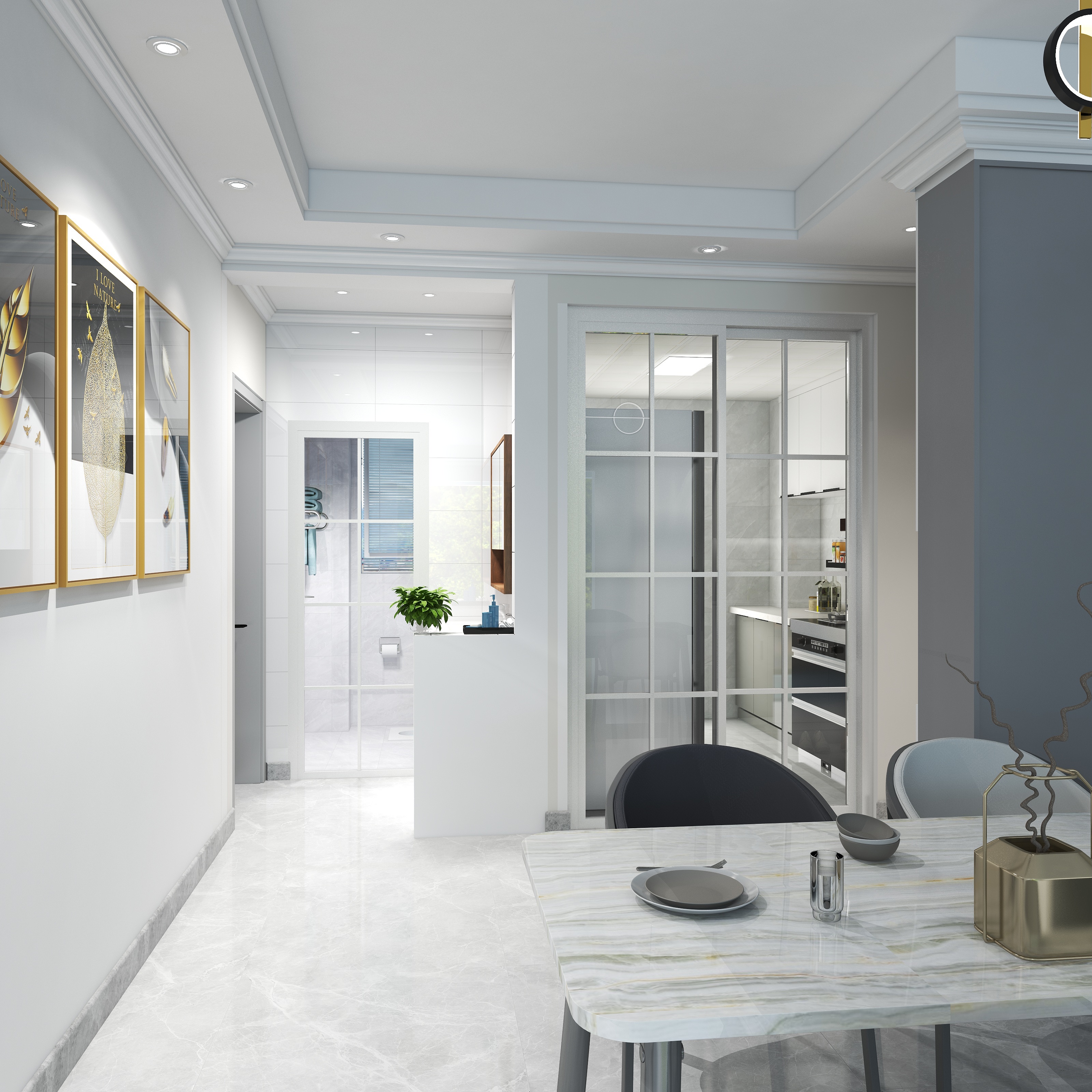 清泉雀树装饰太康路166号-方案二青白江玫瑰园5栋-20楼-2号(王美女)-副本-装修设计方案