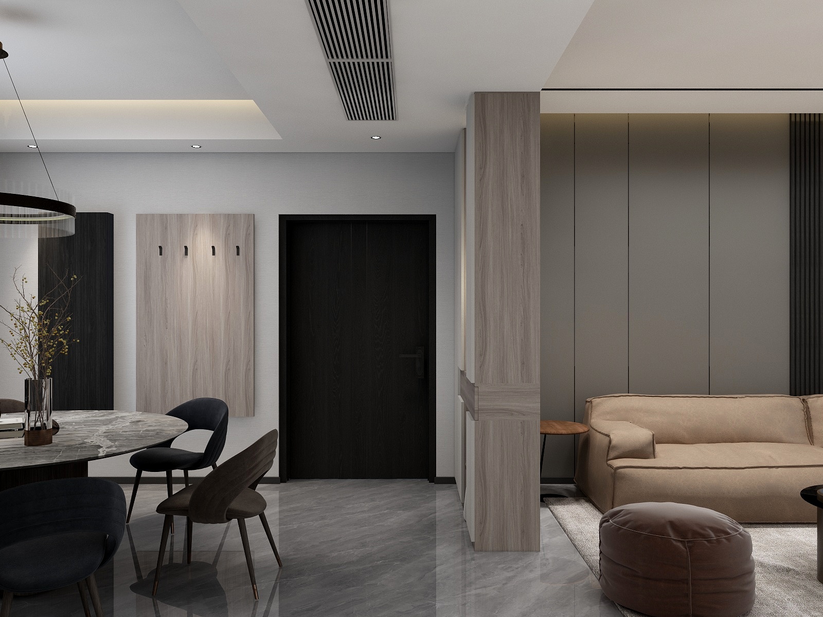 毛昕-意式轻奢-程先生-装修设计方案