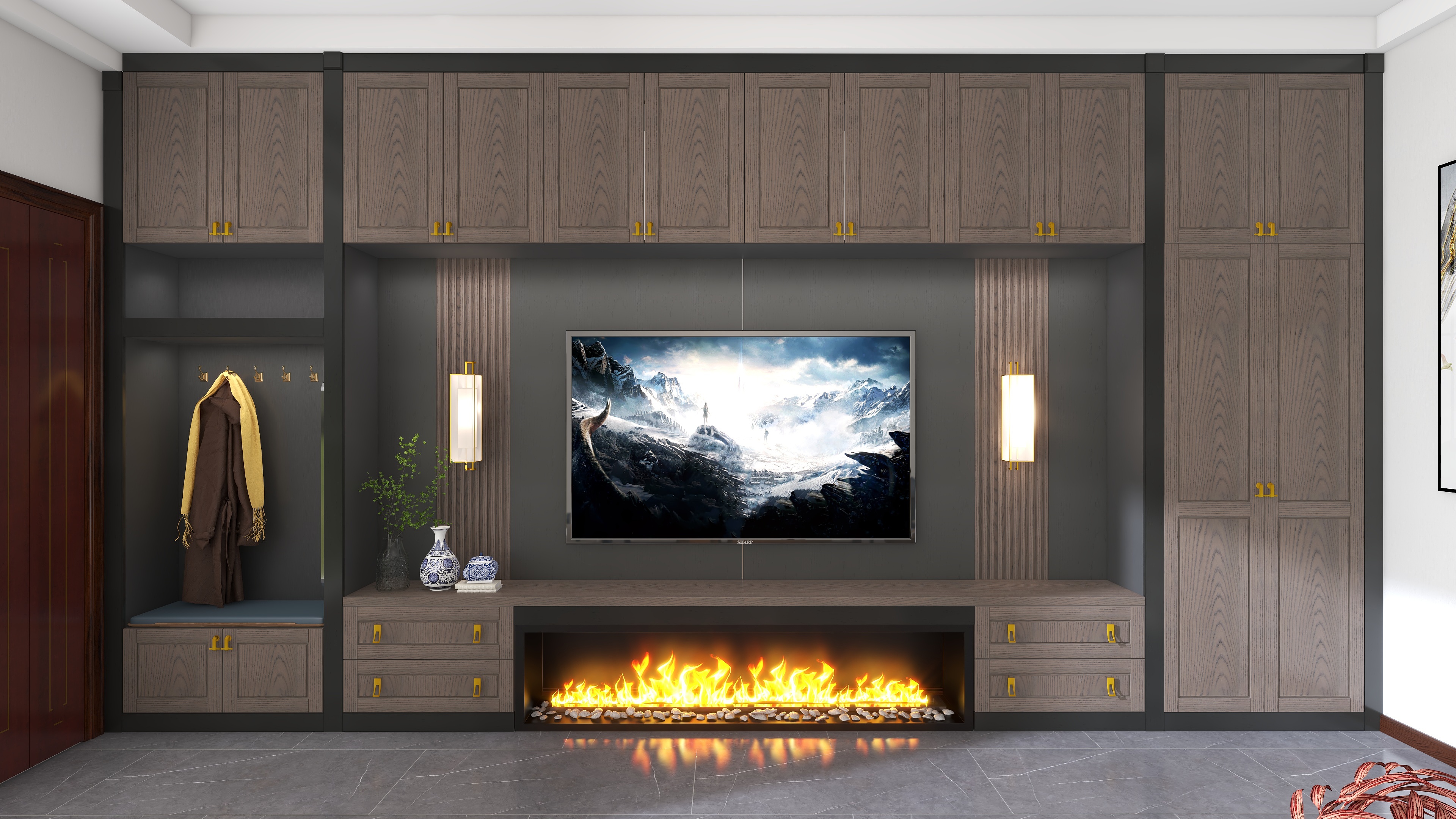 武汉肖元VAwi-武汉-长源假日港湾-巴蜀-装修设计方案