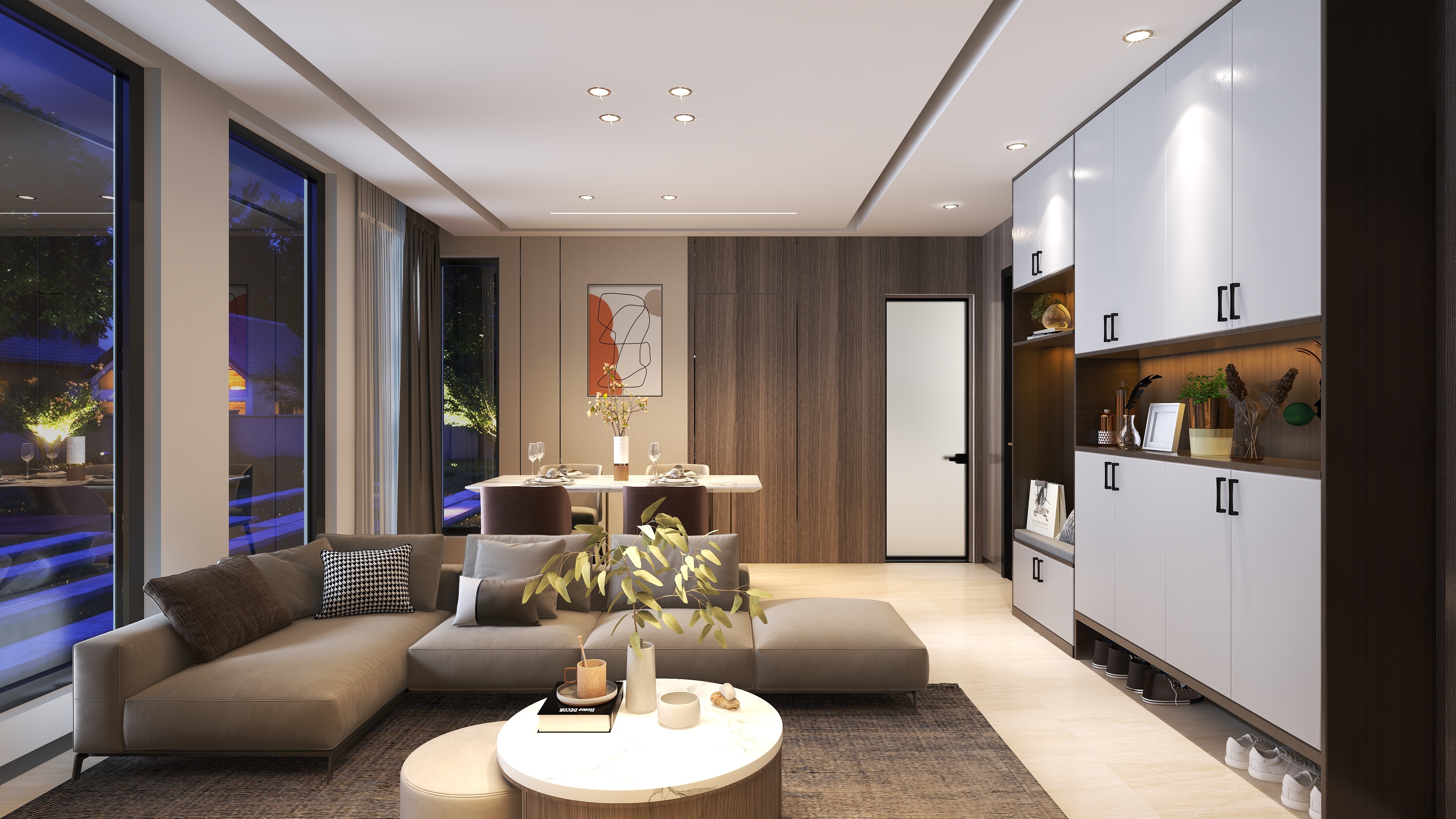 Mr李丨Design-瑞和园89.50㎡B户型3室2厅1卫-装修设计方案