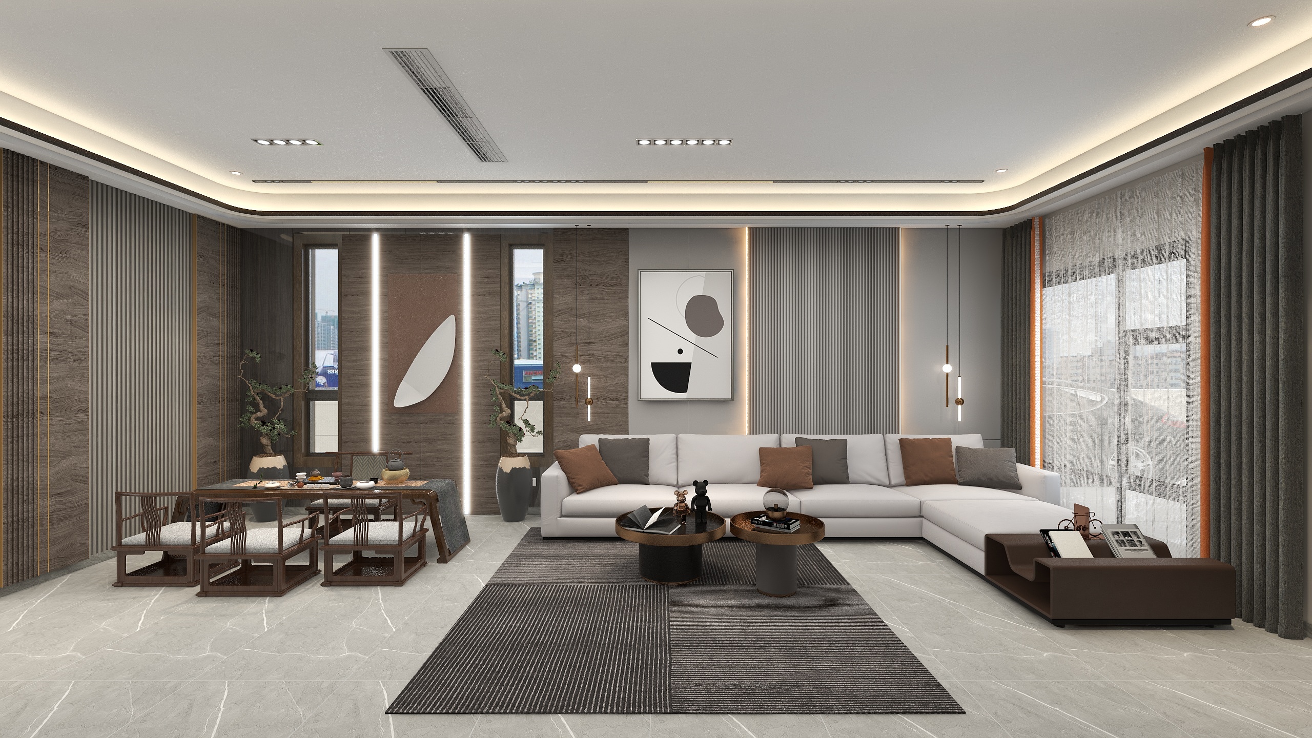 全案设计刘丰文-锦绣源著现代风别墅-装修设计方案