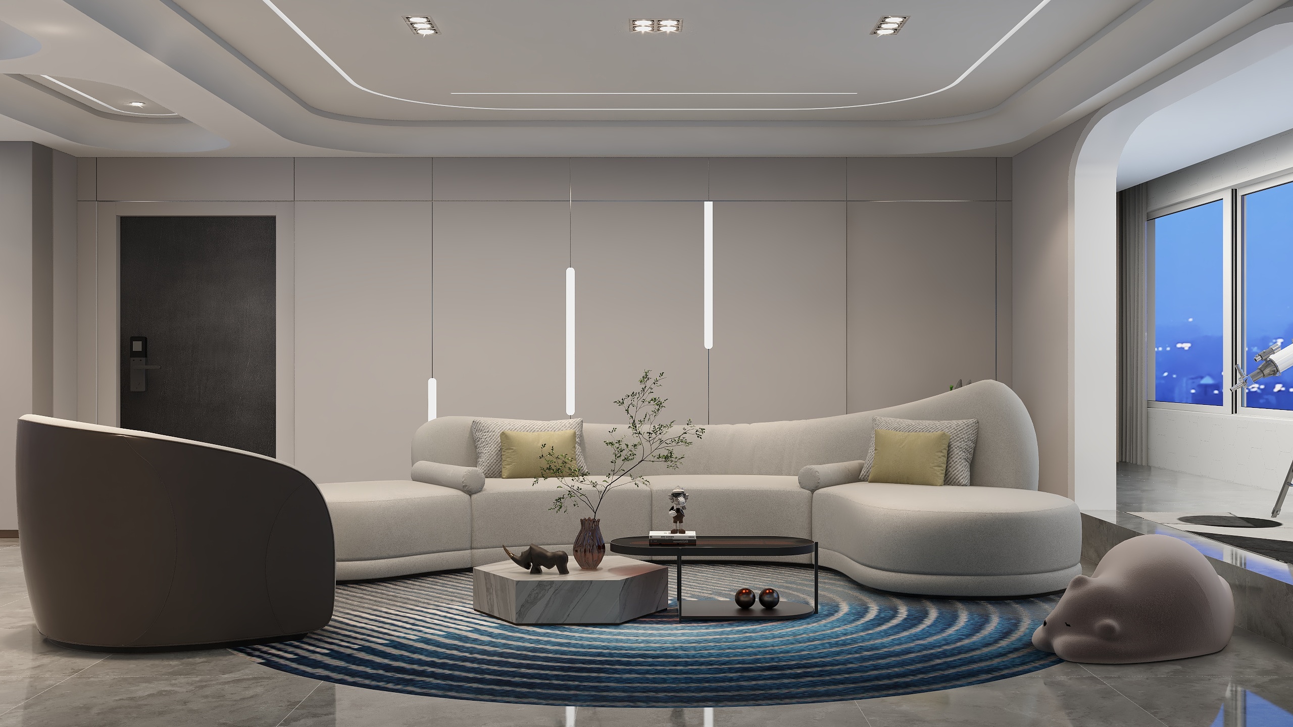 设计师卢宏-C1-148平-装修设计方案