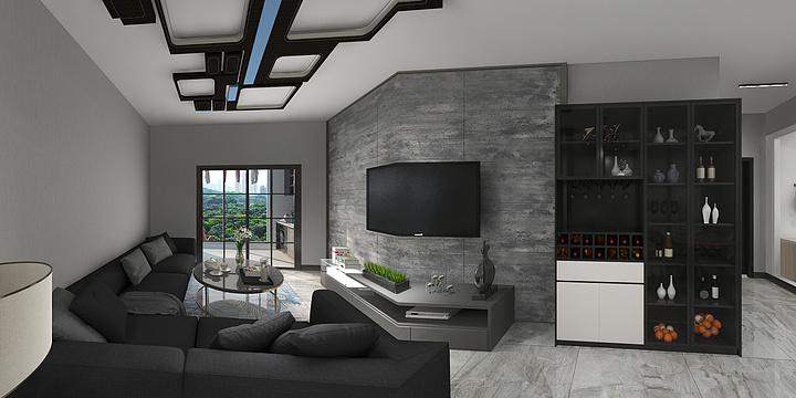 清朝设计师-建业壹号城邦-装修设计方案