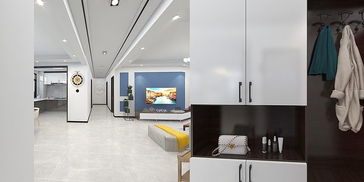 曼宝迪装饰-兰丁东岸1001-装修设计方案