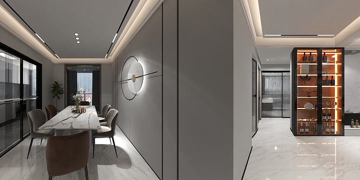 150****6318DkVJ-模板副本-144平方现代轻奢三居-装修设计方案