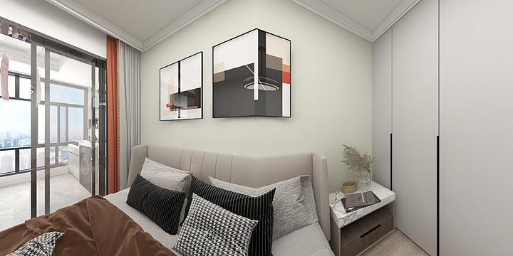 兴博装饰-xxz-经典之城D1户型-装修设计方案