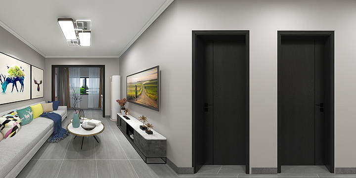 新匠室内设计工作室-中粮鸿云文女士雅居-装修设计方案