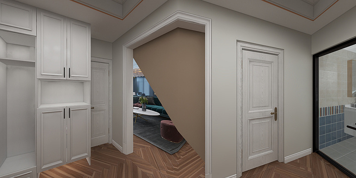 秘制小憨包-光明小区平面图2(1).dwg-装修设计方案