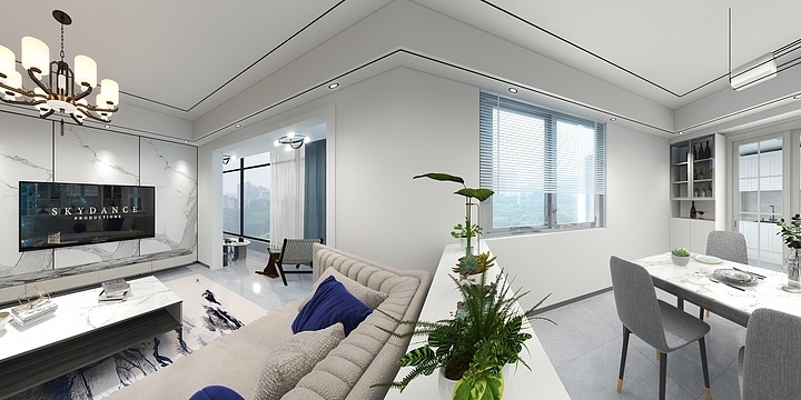 沂杋-136平简约轻奢-装修设计方案