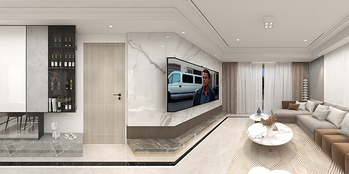 GABBYL-万科华府大222.dwg-副本-副本-装修设计方案