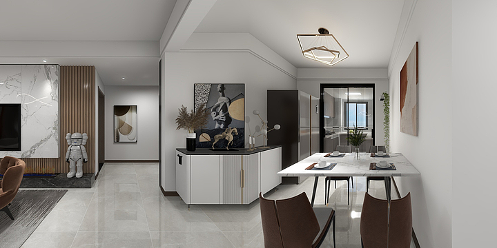 丿墨梵-公园里何姐-墨梵设计17389133216-装修设计方案