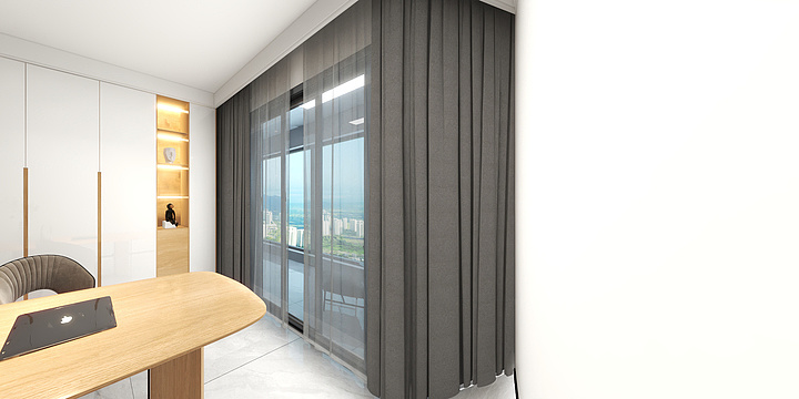 全案设计师罗丹-轨道一号现代日式-装修设计方案