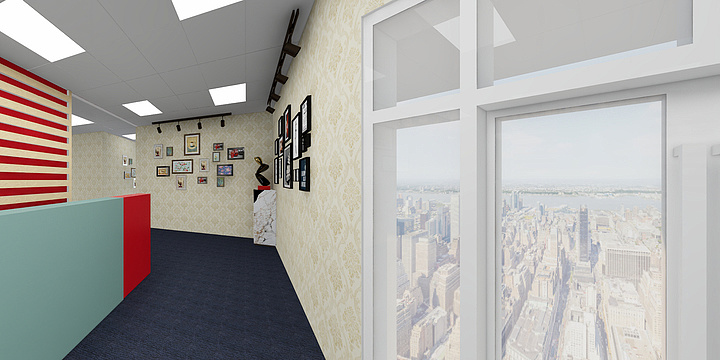 莱福装修设计-富力盈凯大厦-装修设计方案