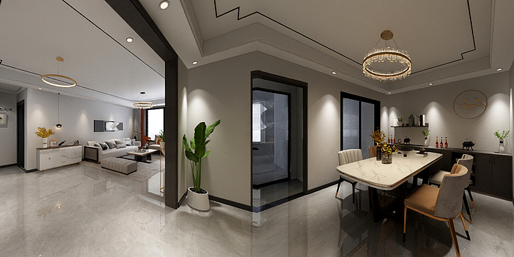 全案工作室-县医院家属院-装修设计方案