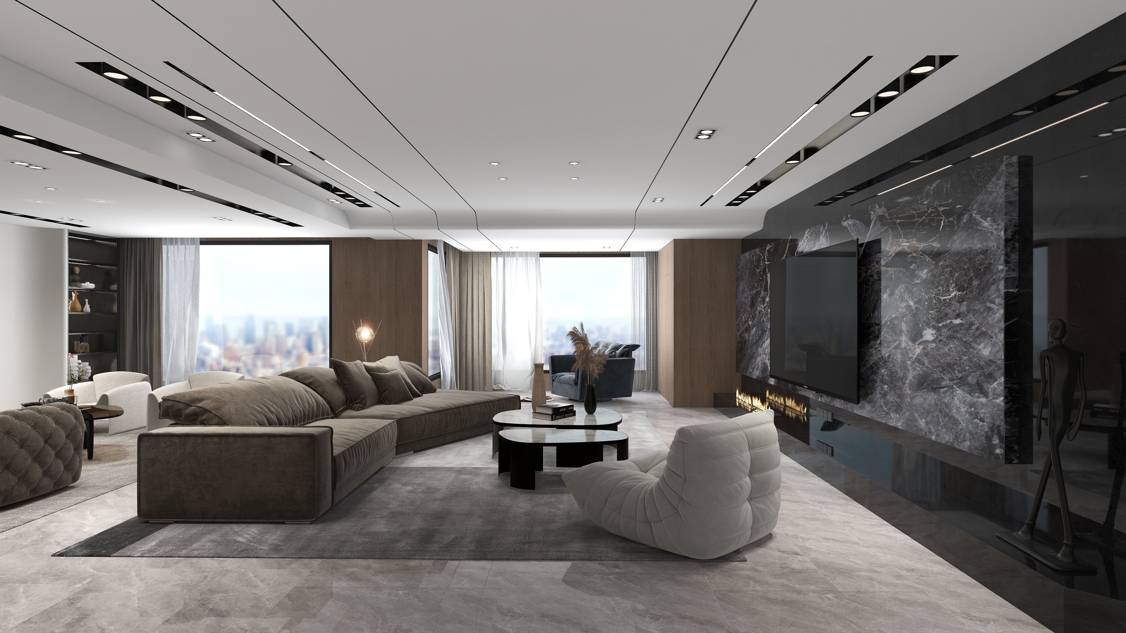 134*bRMc-异形+拉扣 方案1-装修设计方案