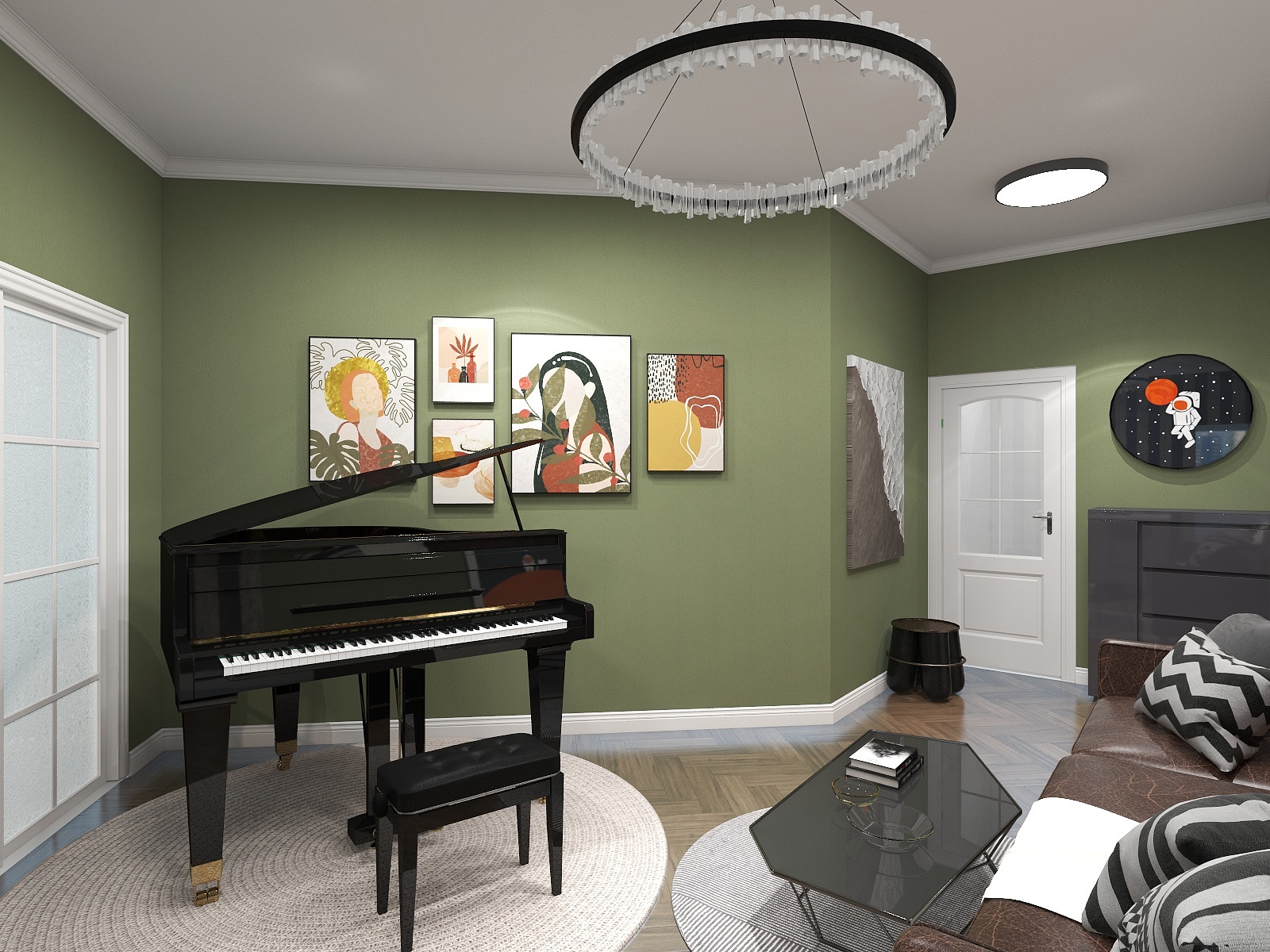 跑跑不要跑-ALEX美宿中铁港湾公寓40平-装修设计方案