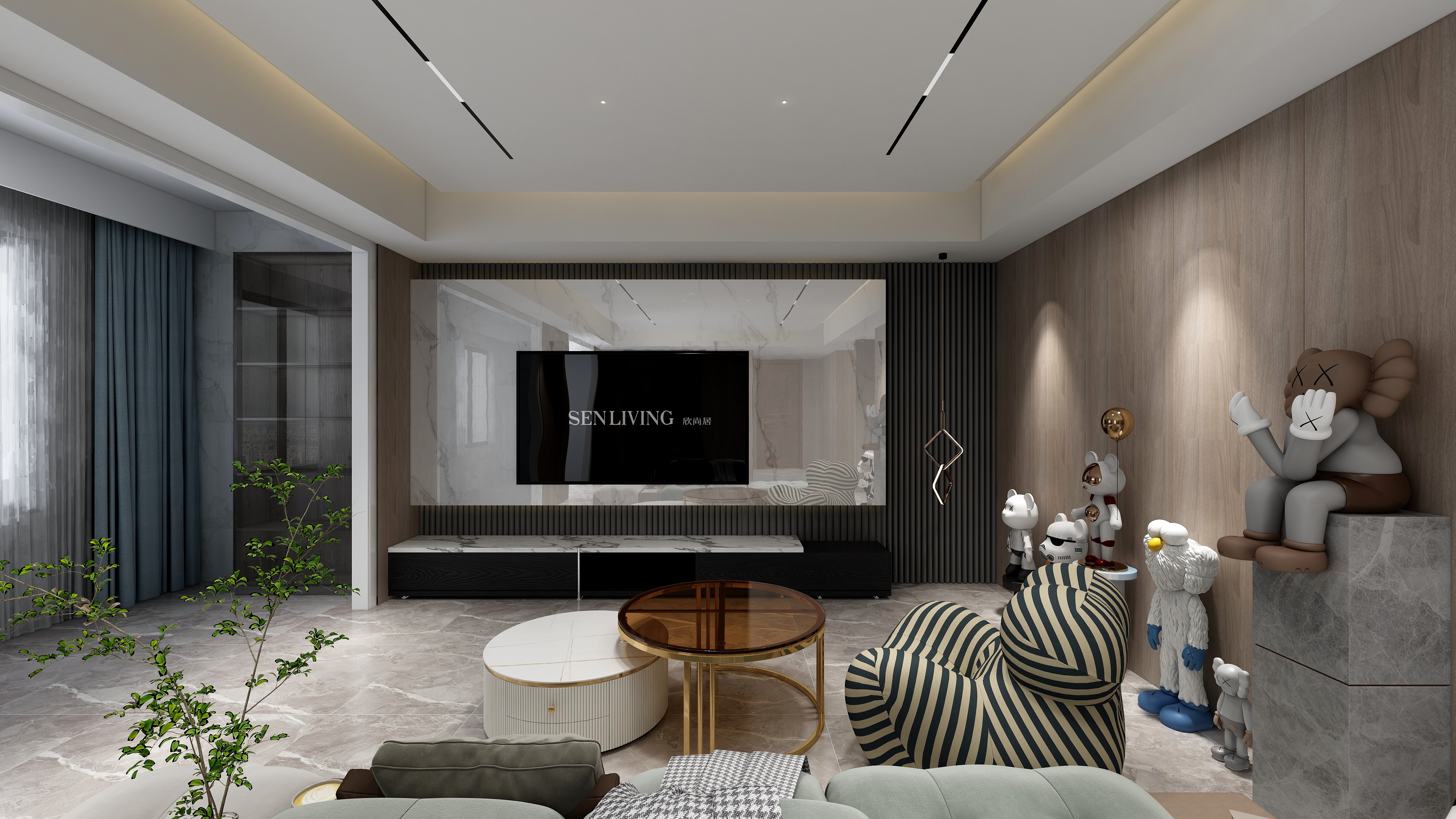 武汉锦一设计工作室-招商公园1872品园-装修设计方案