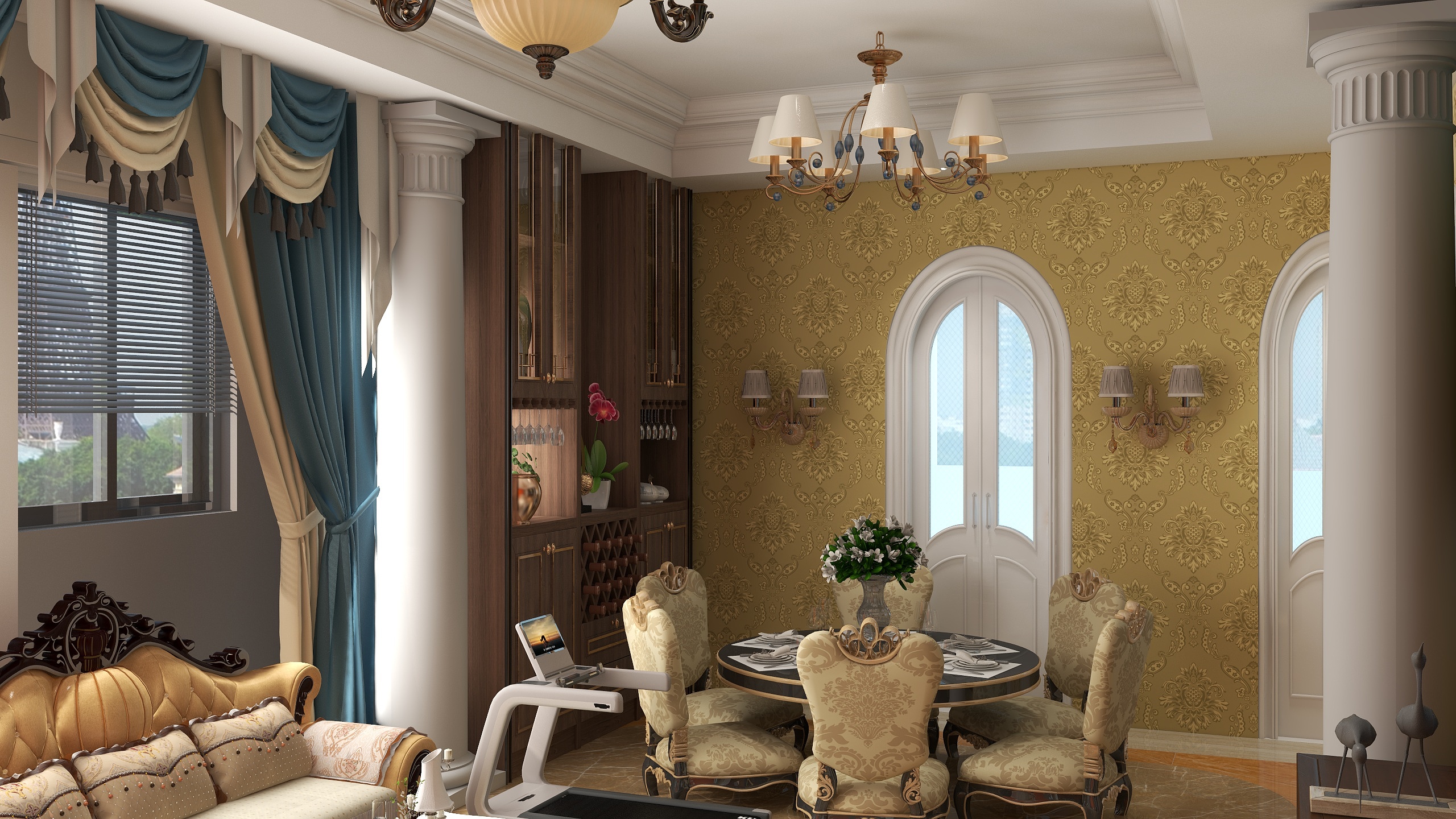 晏钟-瑞和园89.50㎡B户型3室2厅1卫-装修设计方案