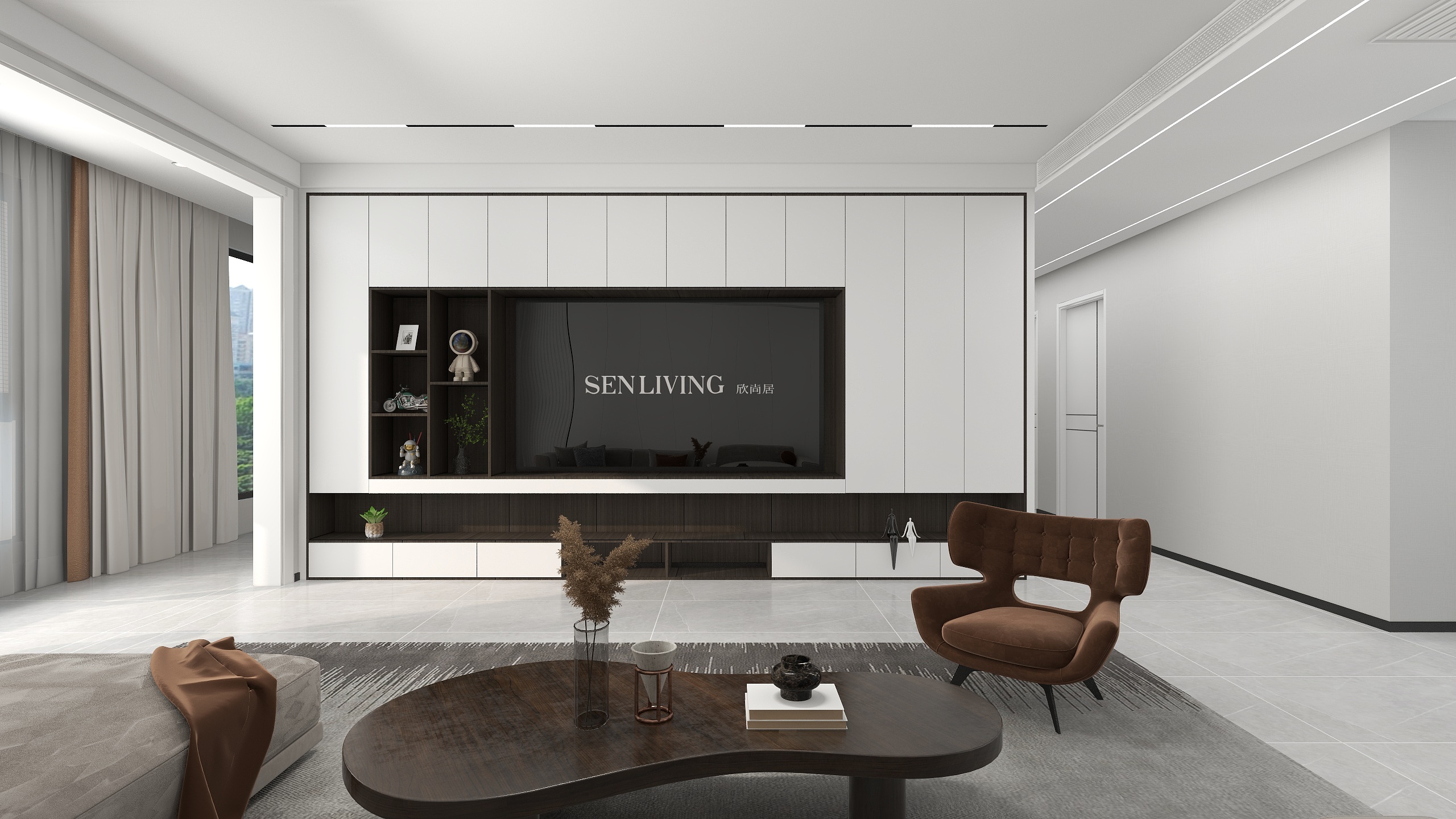 张学昱SW-城市之光-轻奢-装修设计方案