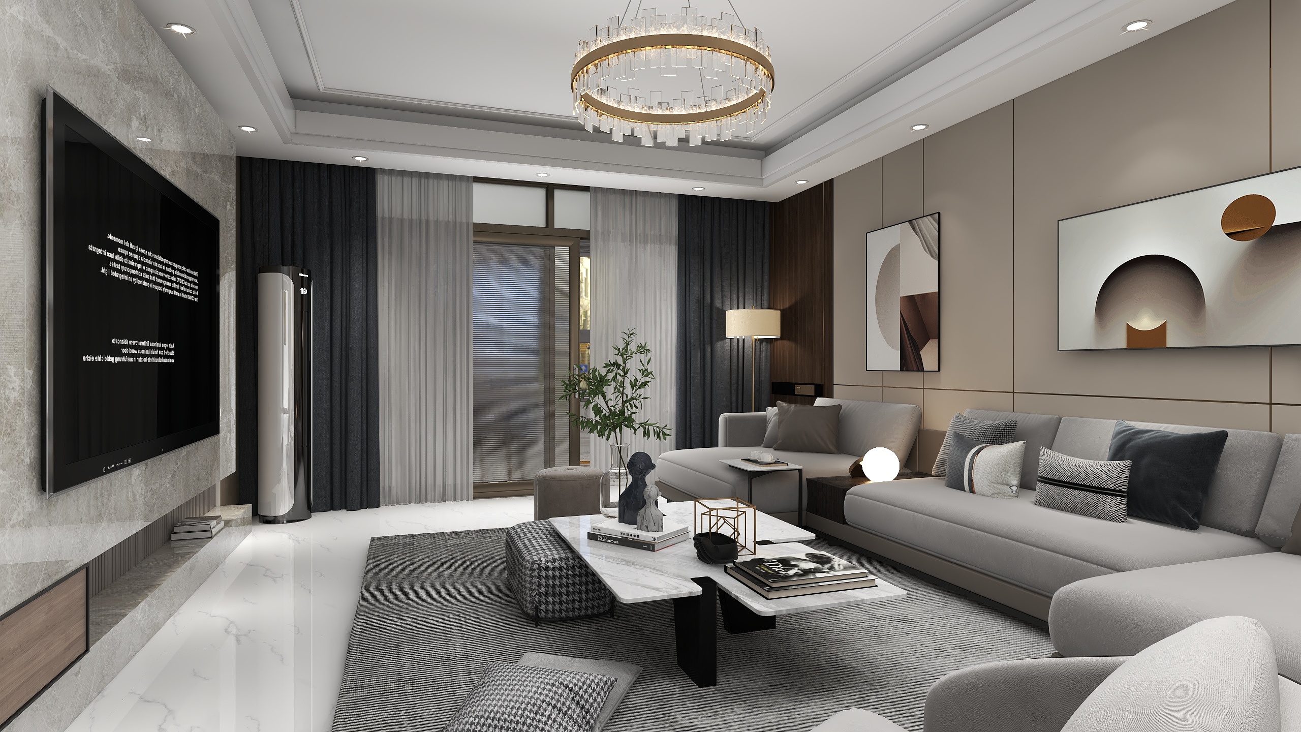 趙新瑞-115²两室两厅一厨一卫-装修设计方案