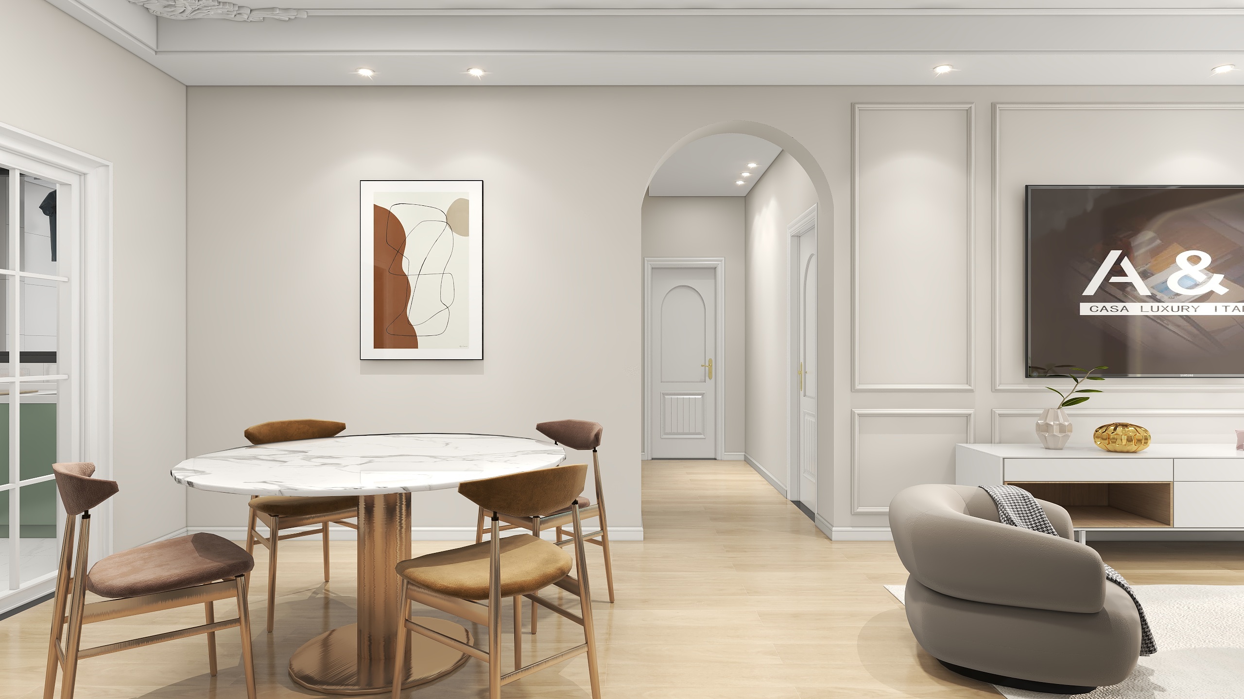 玉书凌风-中天珺府轻法-装修设计方案