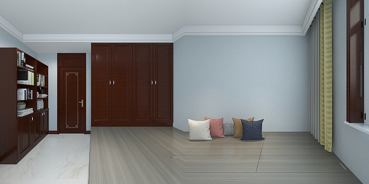 泰诺设计工作室周伟-北山路家寨设计方案-装修设计方案