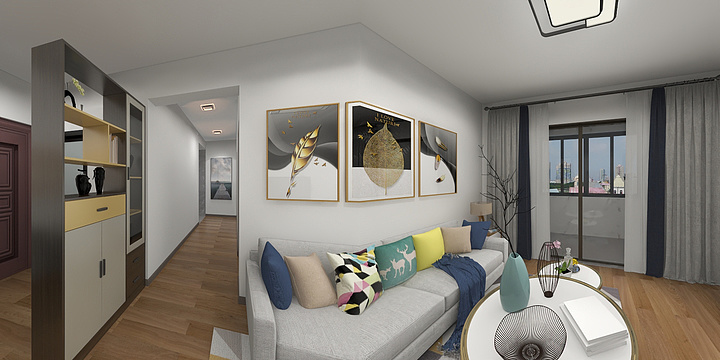 美沐装饰.史工-开元府9号1802.dwg-装修设计方案