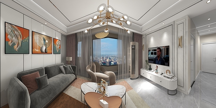 Ives_W-西海岸周帅哥王美女雅居-装修设计方案