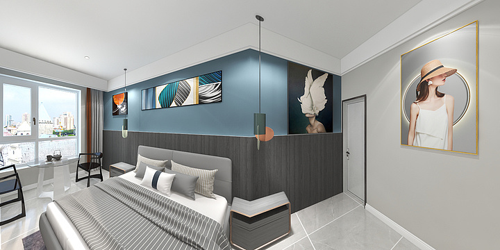 工程装修设计-紫金矿综合楼套房-装修设计方案