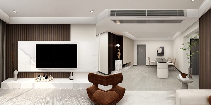 王nengneng-紫郡城201-装修设计方案