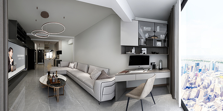 国酒与国学-王英-荣光未来城-装修设计方案