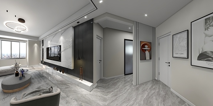 C77777-华建上城19-1504户.dwg-装修设计方案