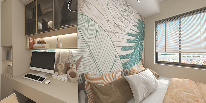 安定饰家装饰设计工程有限公司-中煤和悦府2、4栋C1  102㎡样板间设计-装修设计方案