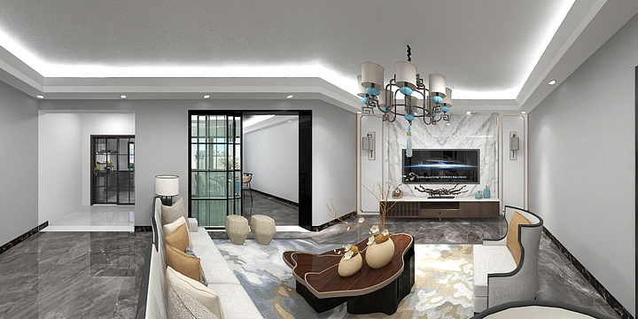 冰川红日装饰-通用厂第二家属院秦兰家-装修设计方案