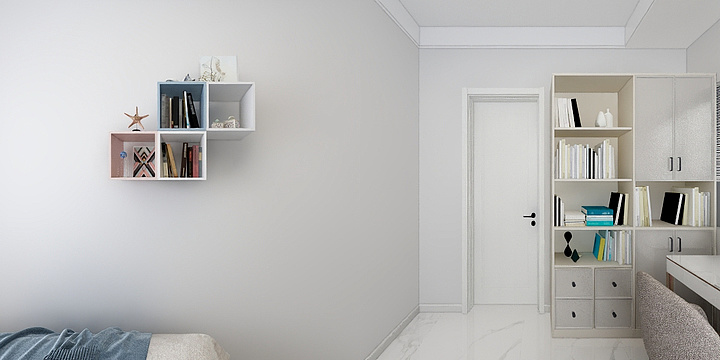 于工不移山-瑞和园89.50㎡B户型3室2厅1卫-装修设计方案