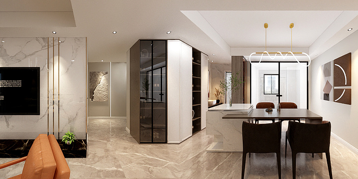 宋敏1-瑞景孔先生.dwg-装修设计方案