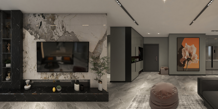 李运东-现代无主灯简约-装修设计方案