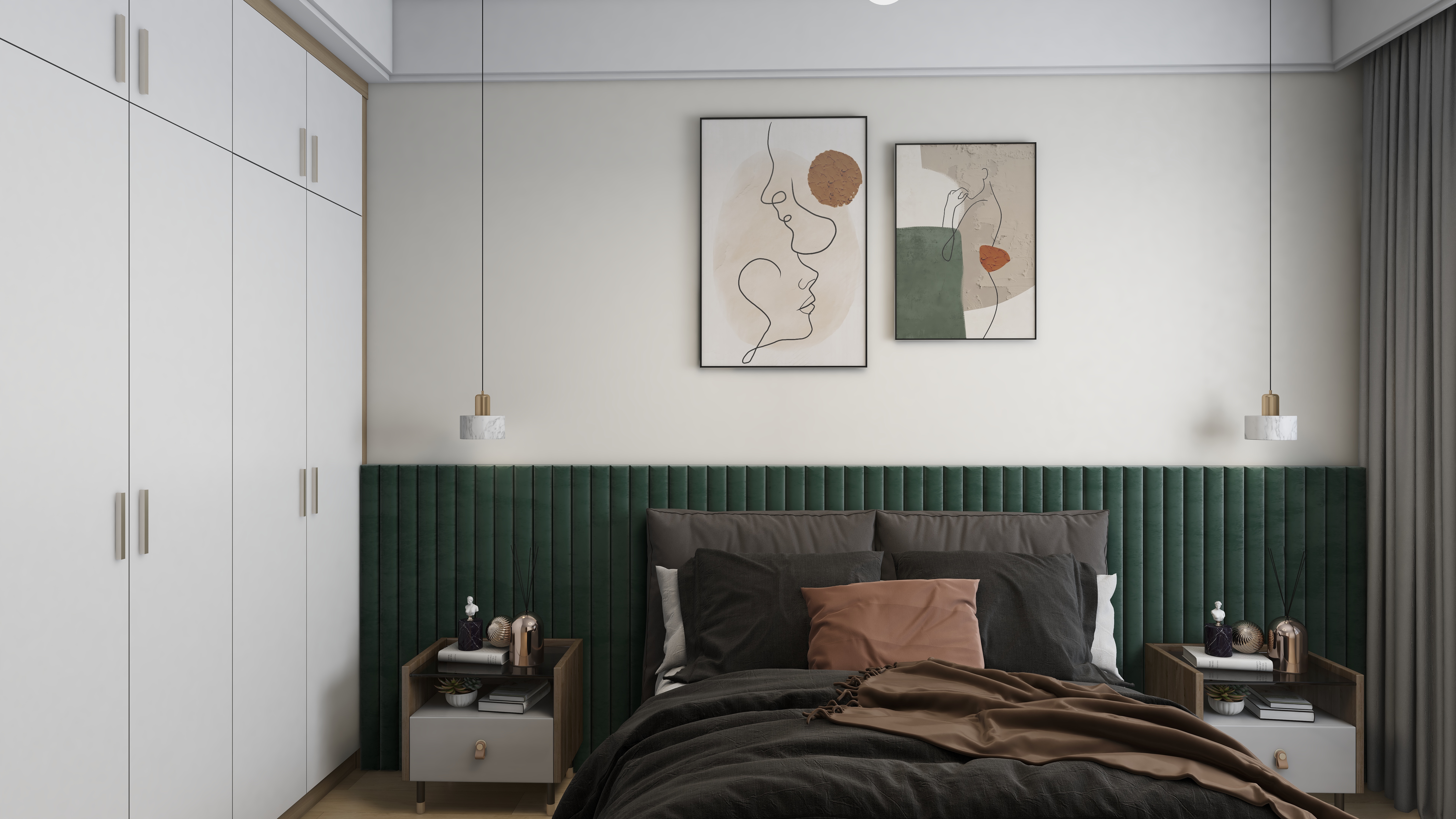 420chen-德信海德公园83.00㎡A2’3室2厅1卫1厨-装修设计方案