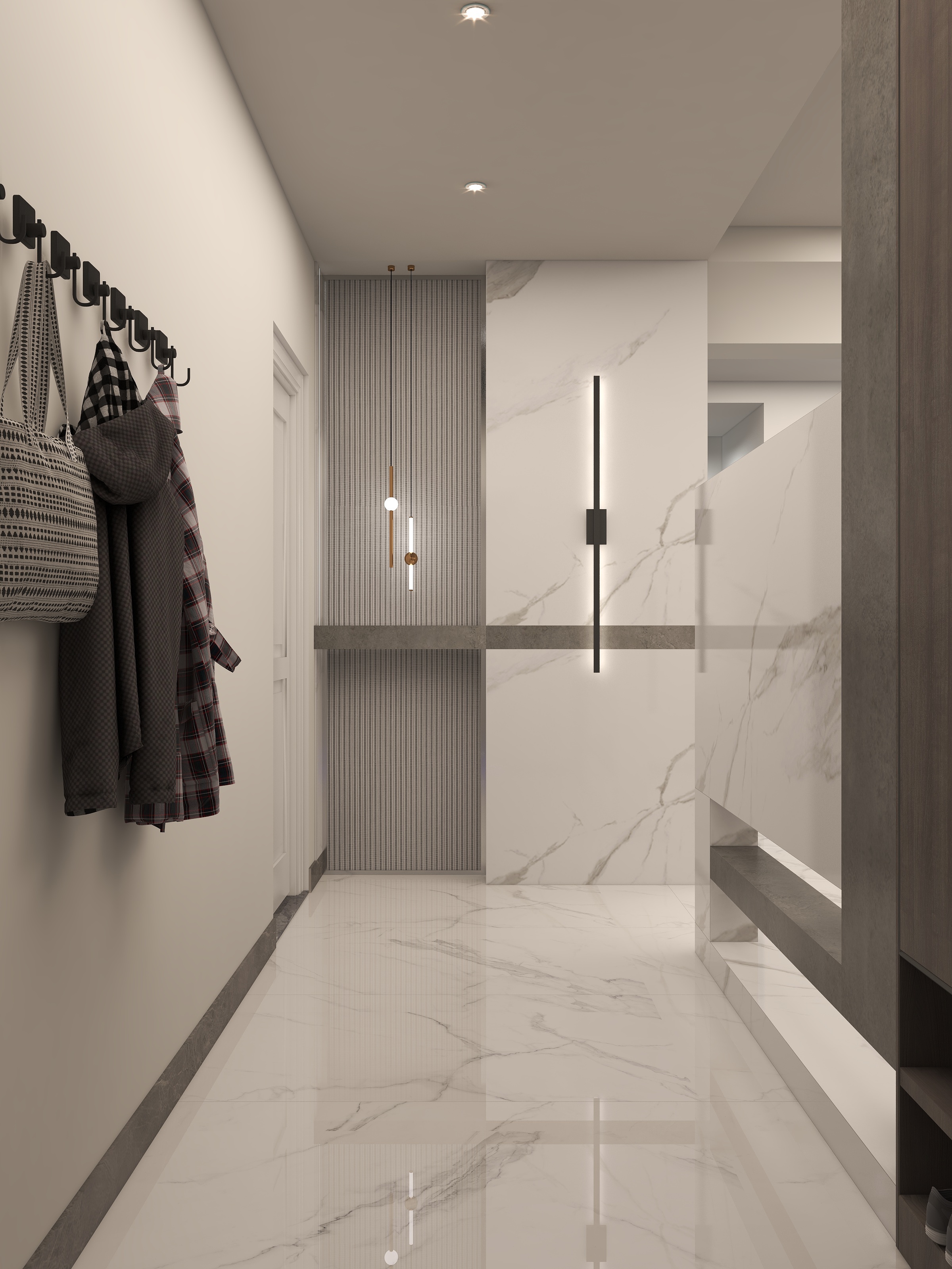 拾路设计-80m²现代简约<的“新潮”-装修设计方案