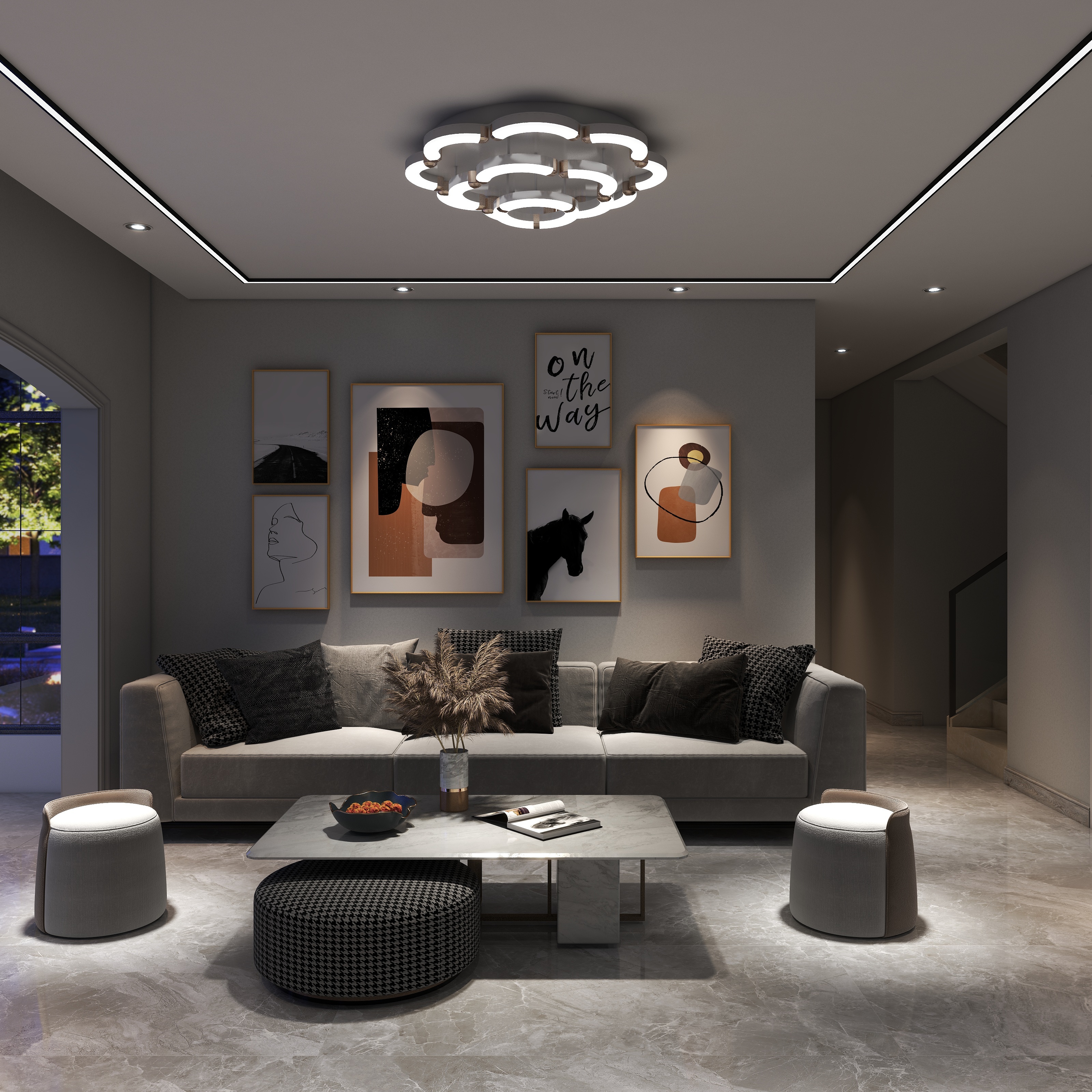 王俊杰-半岛国际装修效果图