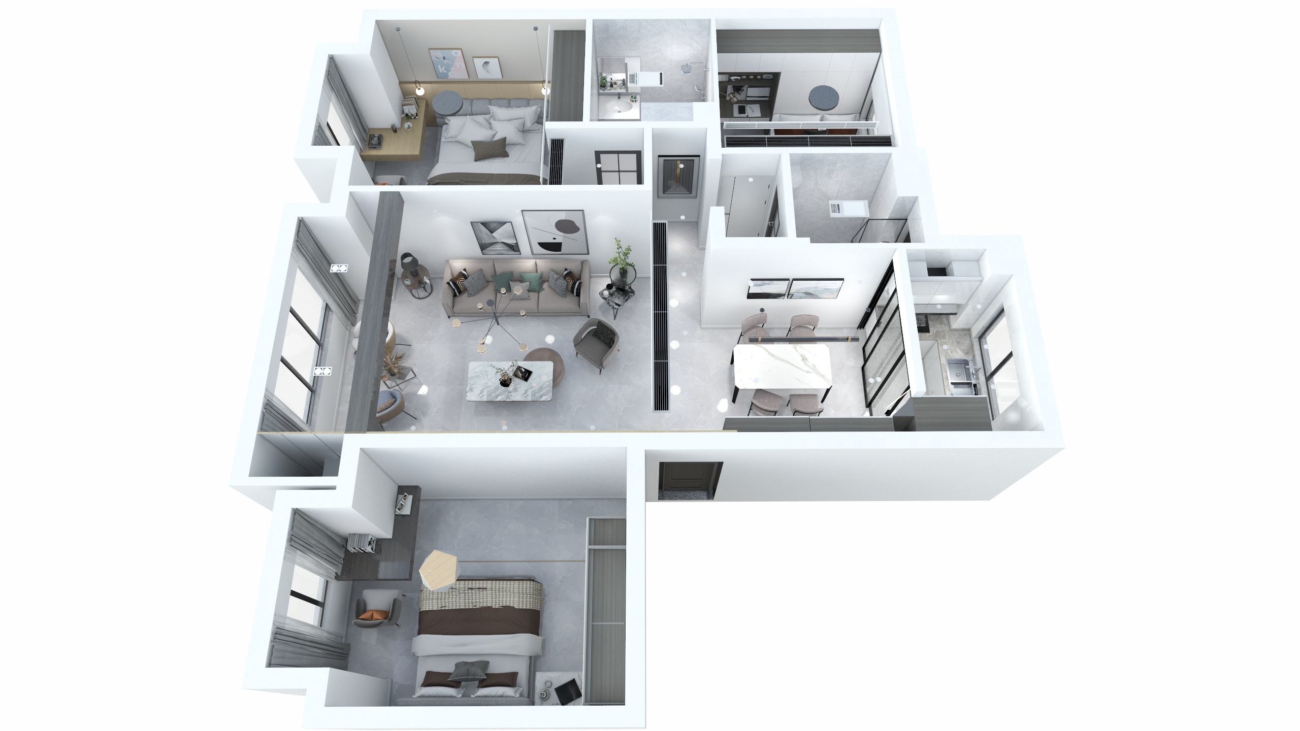 泽涛E-华润公元九里-装修设计方案