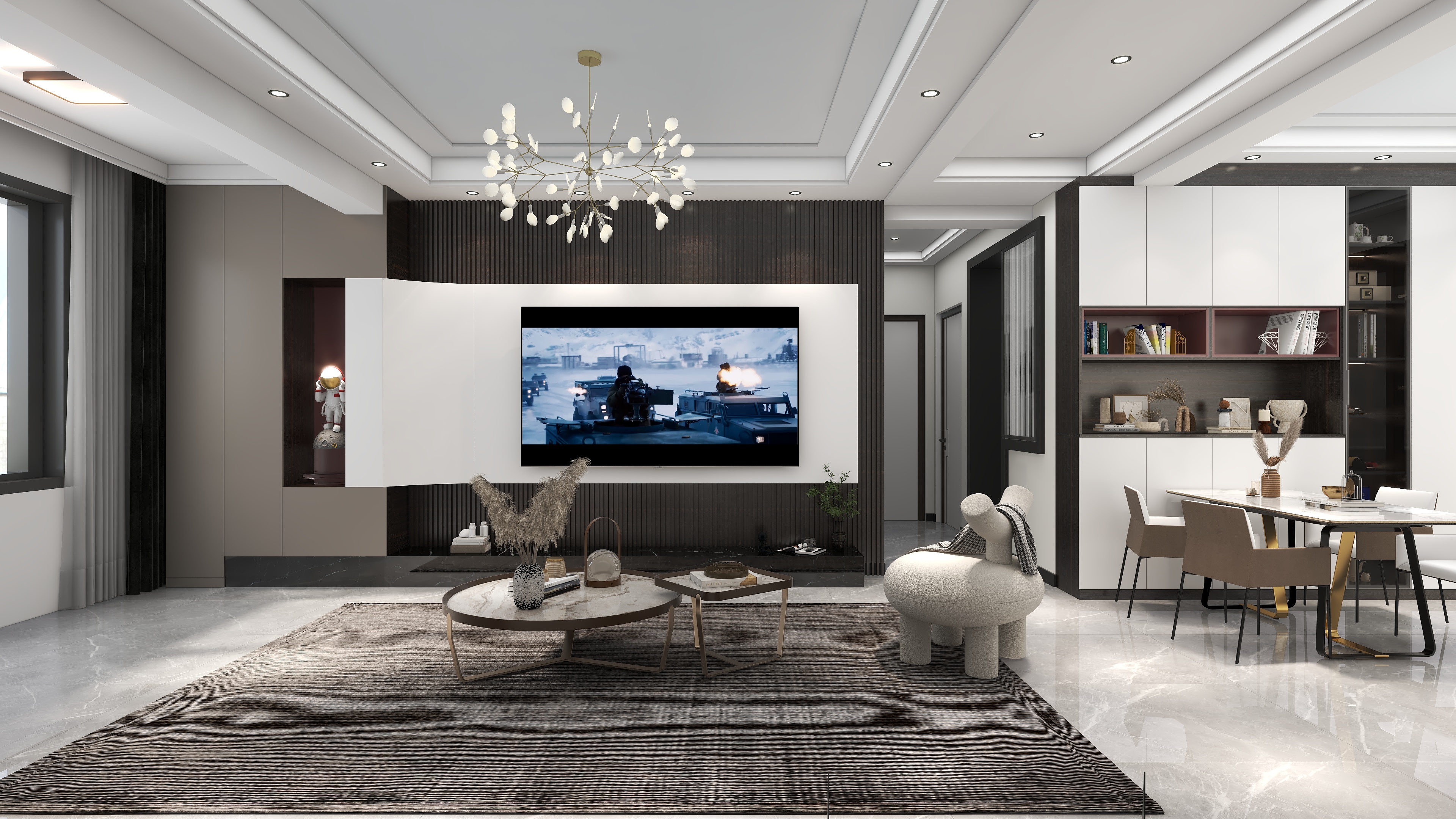 双虎长治-贾璐杰-现代轻奢风-装修设计方案