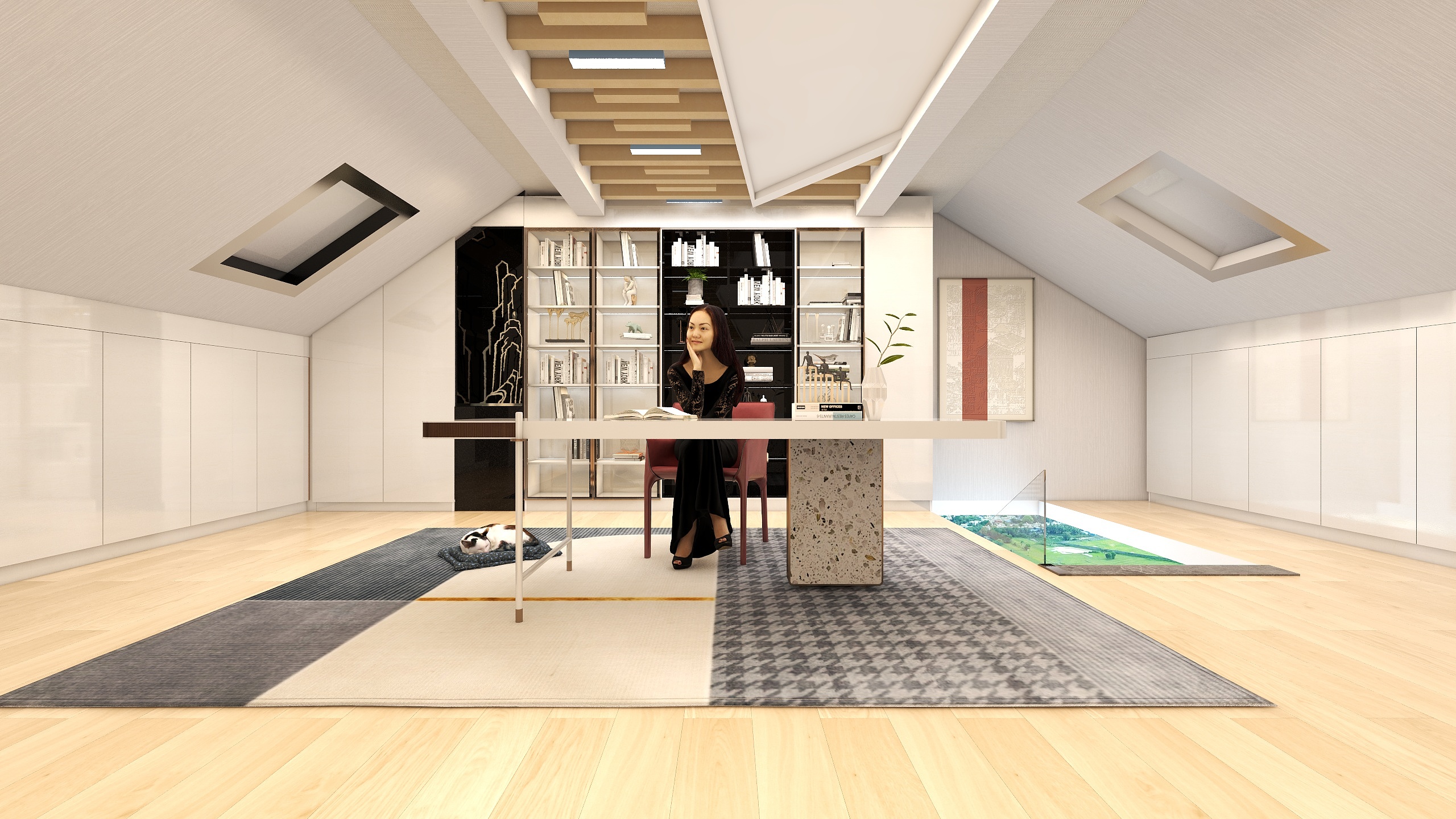 左黎家具-光明云芦顶楼设计-副本-装修设计方案