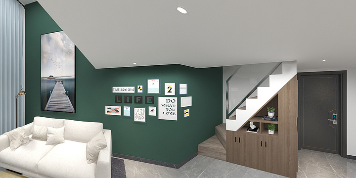 锐海装饰设计-Drawing1.dwg公寓效果-装修设计方案