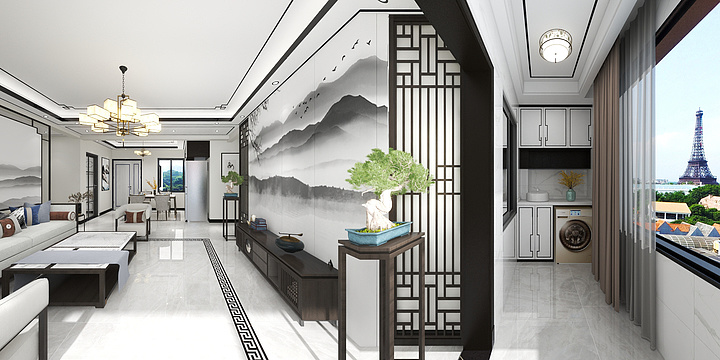 1第五个季节-新中式-装修设计方案